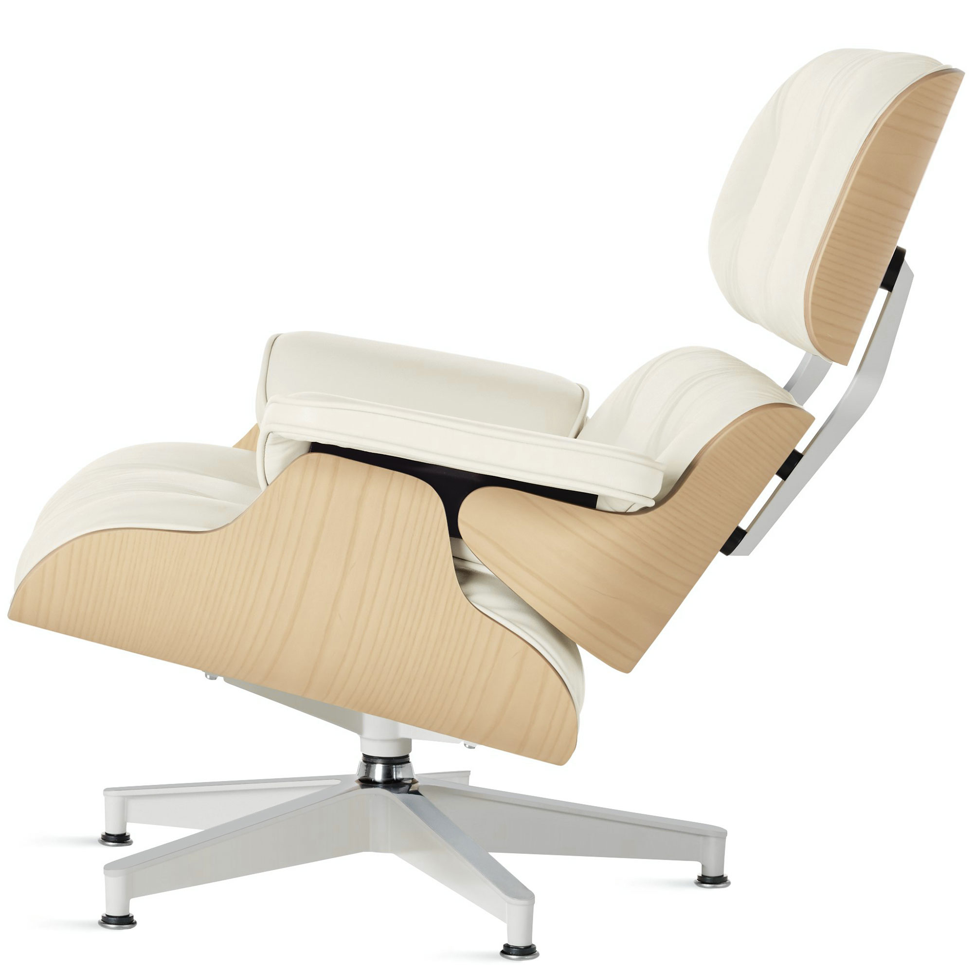 white ash eames lounge chair without ottoman | hive