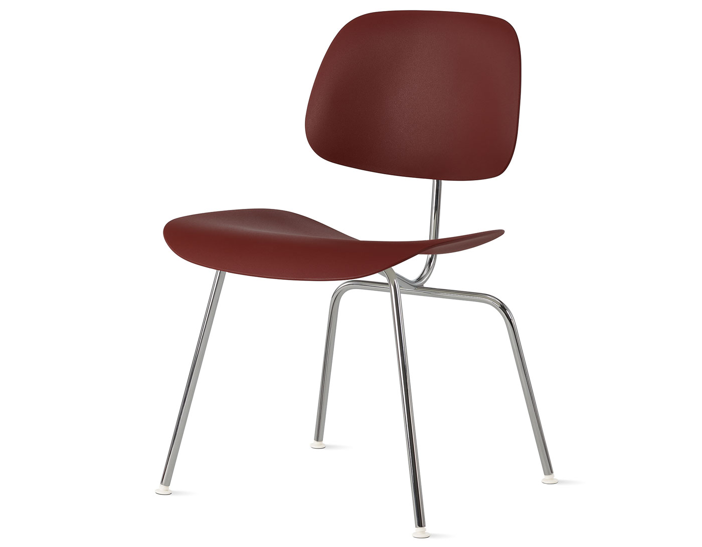 Eames Molded Plastic Dining Chair Metal Base EC-127 by Charles 