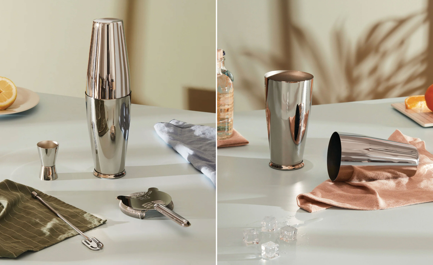カクテルツールセット　5050SET 　ALESSI Ettore Sottsass 5050 Shaker for Alessi | hive