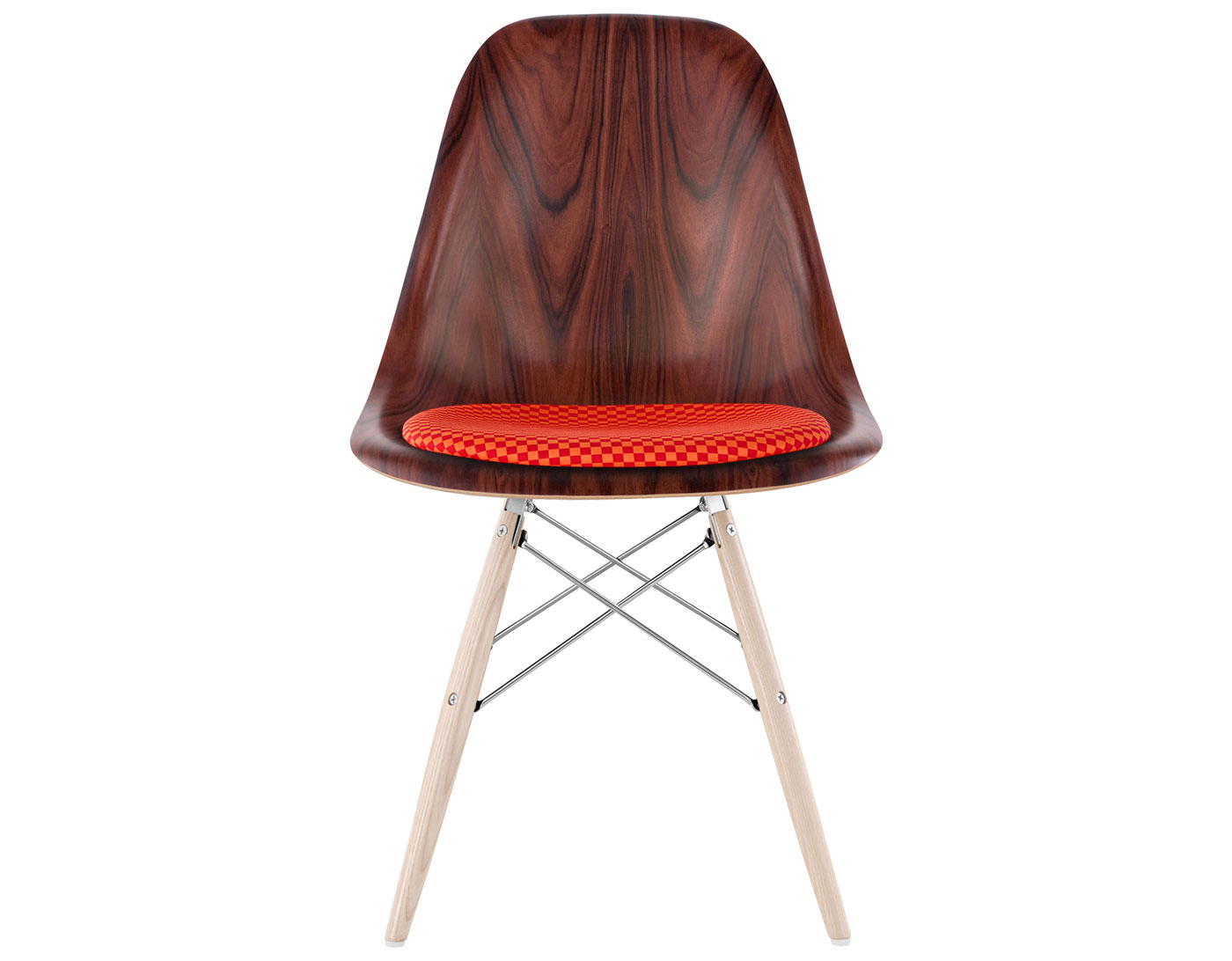 Eames Dowel Base Molded Wood Side Chair for Herman Miller | hive