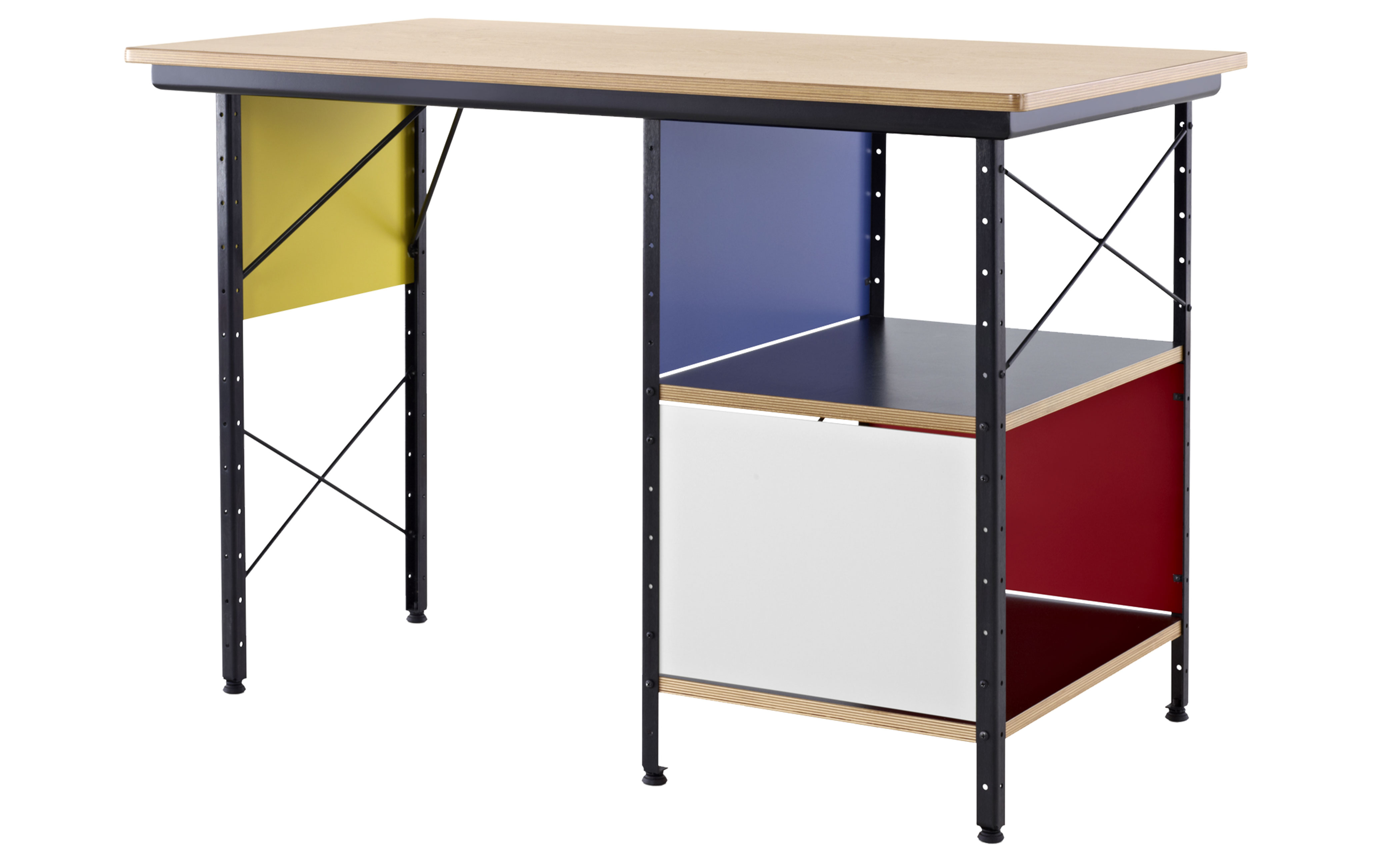 Eames Desk Unit EDU with Open Storage by Charles & Ray Eames for