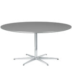 circular 6 star pedestal table by Arne Jacobsen for Fritz Hansen