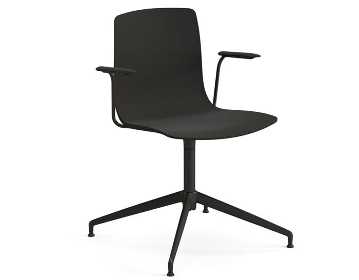 aava polypropylene chair with trestle base