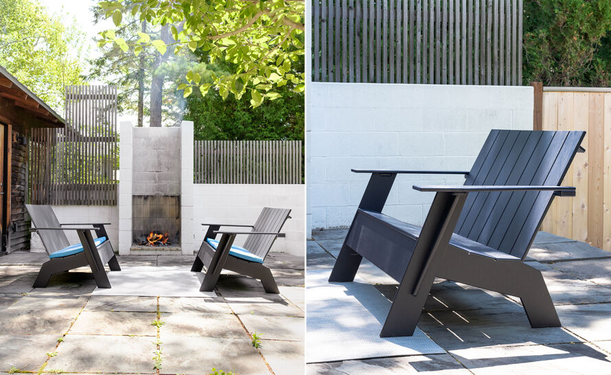 Adirondack Tall Bench