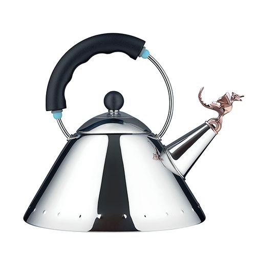 alessi 9093 tea rex kettle by Michael Graves for Alessi