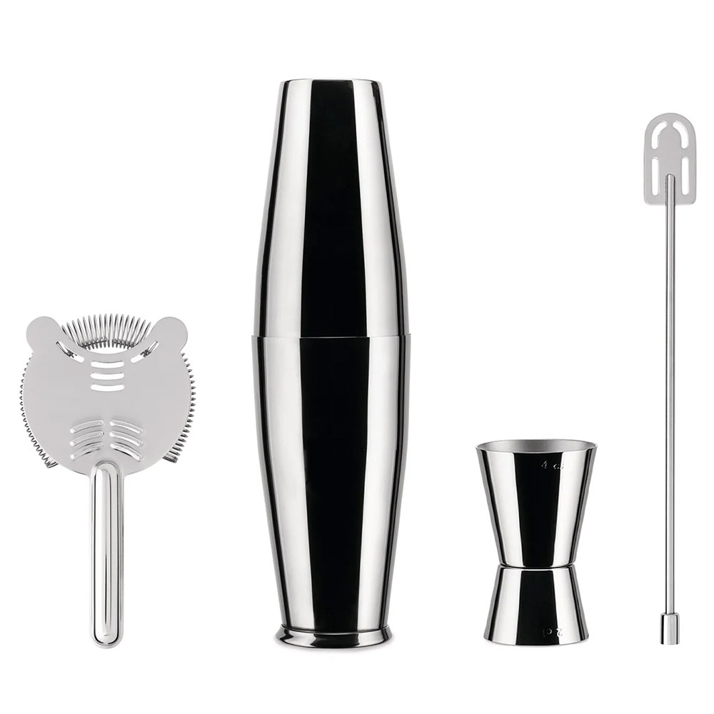 alessi lunar eclipse mixing kit by Ettore Sottsass for Alessi