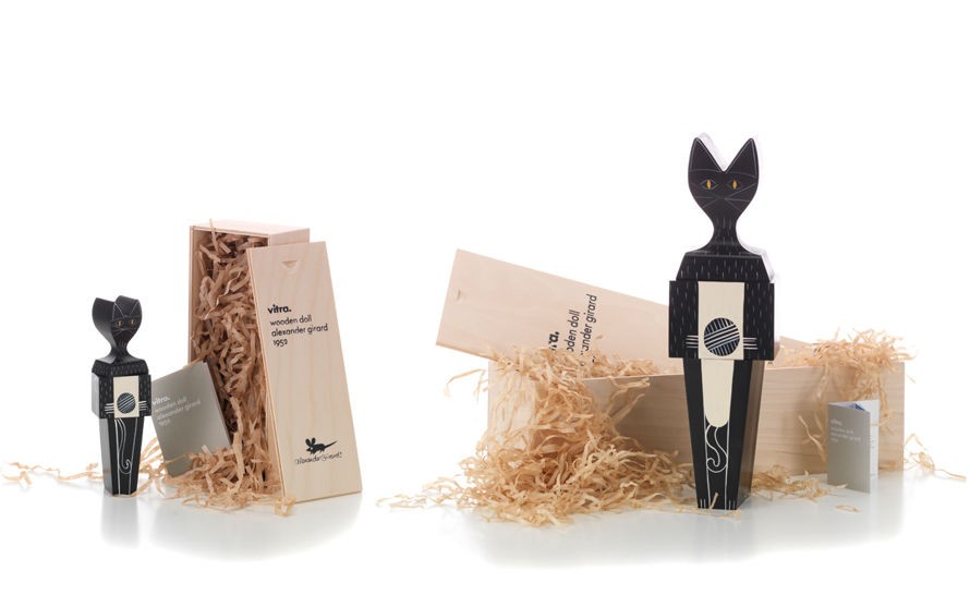 Alexander Girard Cat Wooden Doll produced by Vitra | hive
