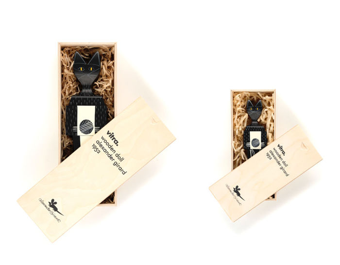 Alexander Girard Cat Wooden Doll produced by Vitra | hive