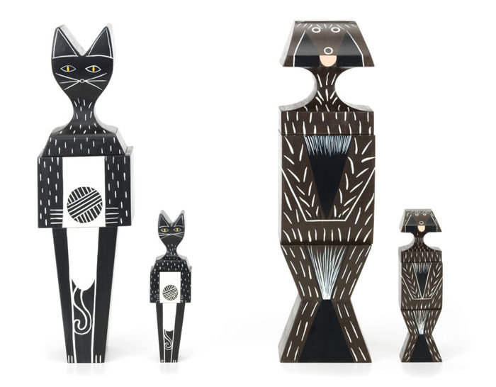 Alexander Girard Dog Wooden Dolls produced by Vitra | hive