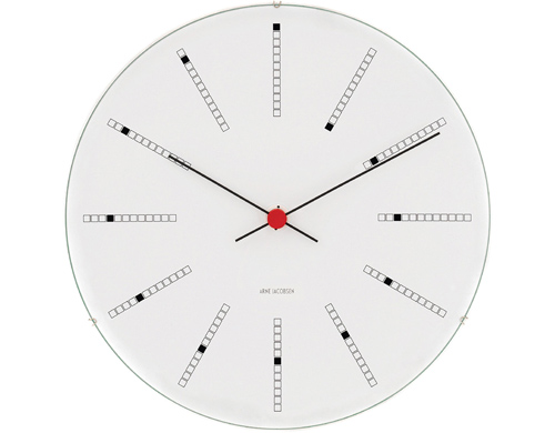 Arne Jacobsen Banker s Clock by Rosendahl for Ameico hive