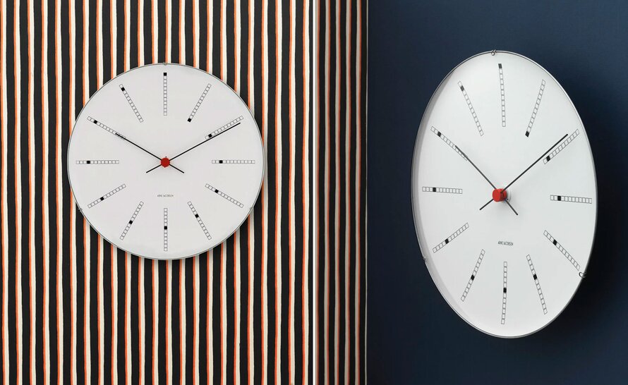 Banker's Clock by Arne Jacobsen from Rosendahl | hive