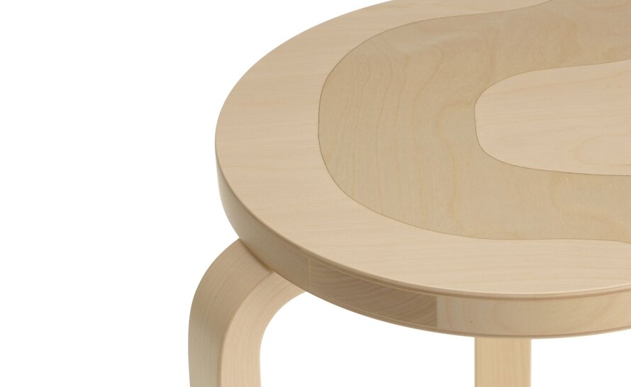椅子 Artek Stool 60 Limited Edition Marimekko Artek + Marimekko Stool 60 Limited 90th Anniversary Edition