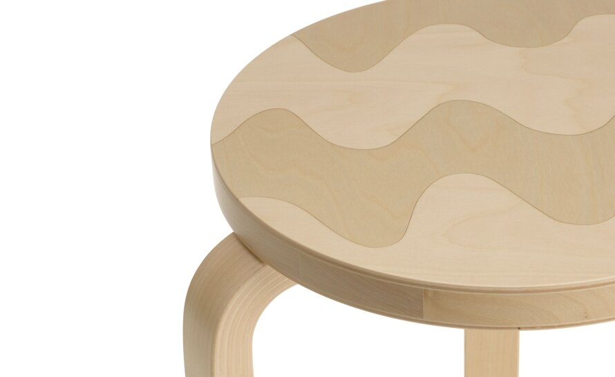 Artek + Marimekko Stool 60 Limited 90th Anniversary Edition