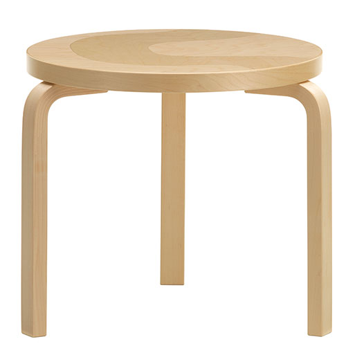 artek + marimekko table 90d by Alvar Aalto for Artek