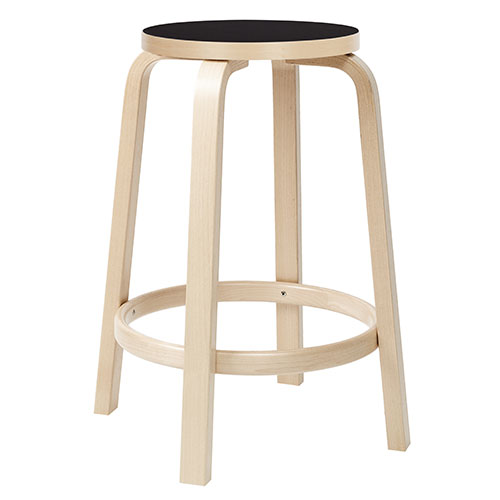 bar stool 64 by Alvar Aalto for Artek