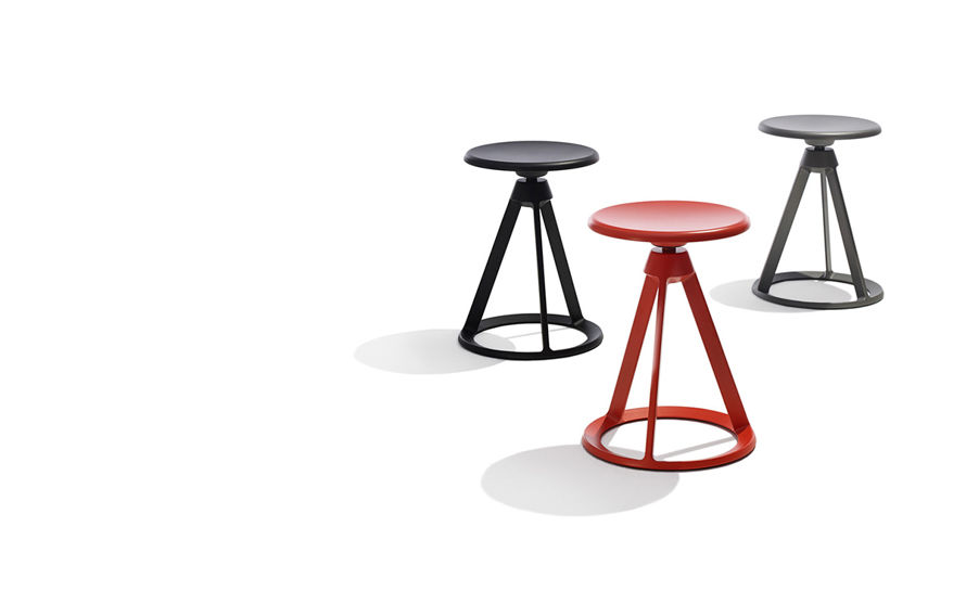 Barber & Osgerby Piton Fixed Height Stool for Knoll | hive