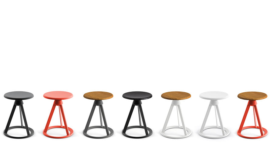 Barber & Osgerby Piton Fixed Height Stool for Knoll | hive