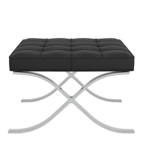 barcelona&reg; stool by Mies Van Der Rohe for Knoll