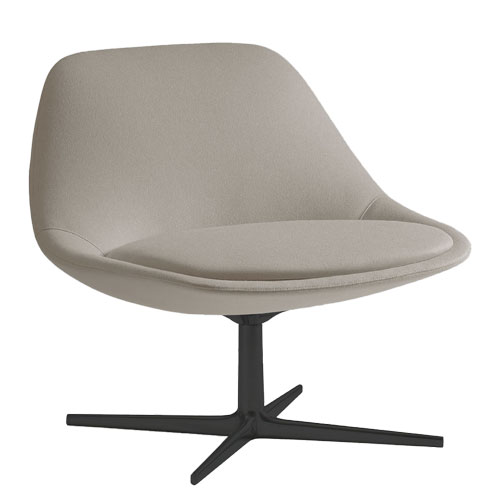 chiara swivel lounge by Noé Duchaufour-Lawrance for Bernhardt Design