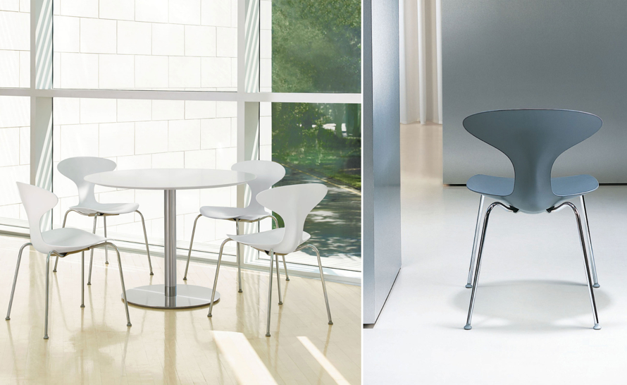 Orbit Stacking Chair by Ross Lovegrove for Bernhardt Design | hive