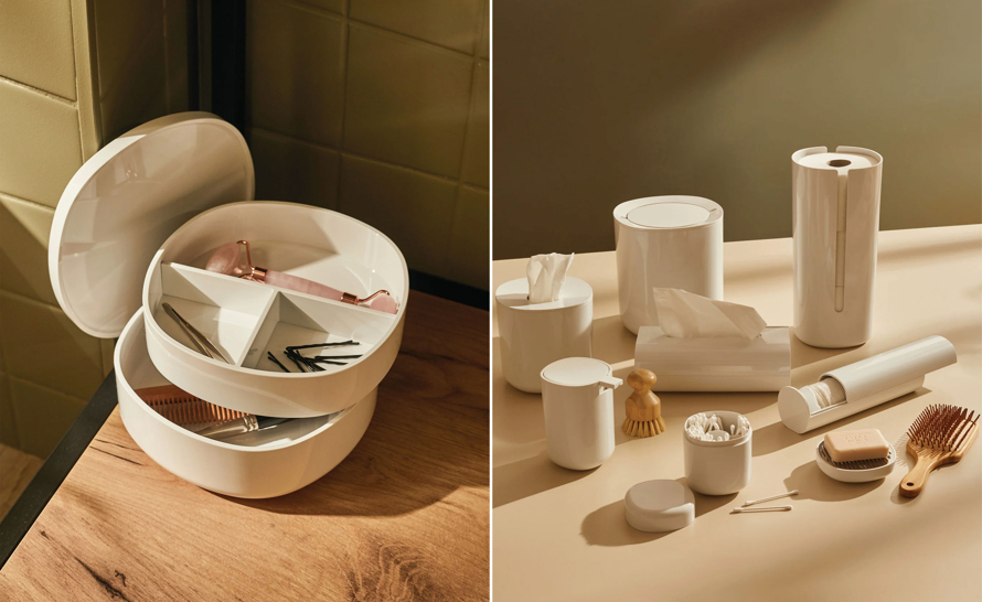 Birillo Bathroom Organizer by Piero Lissoni for Alessi | hive