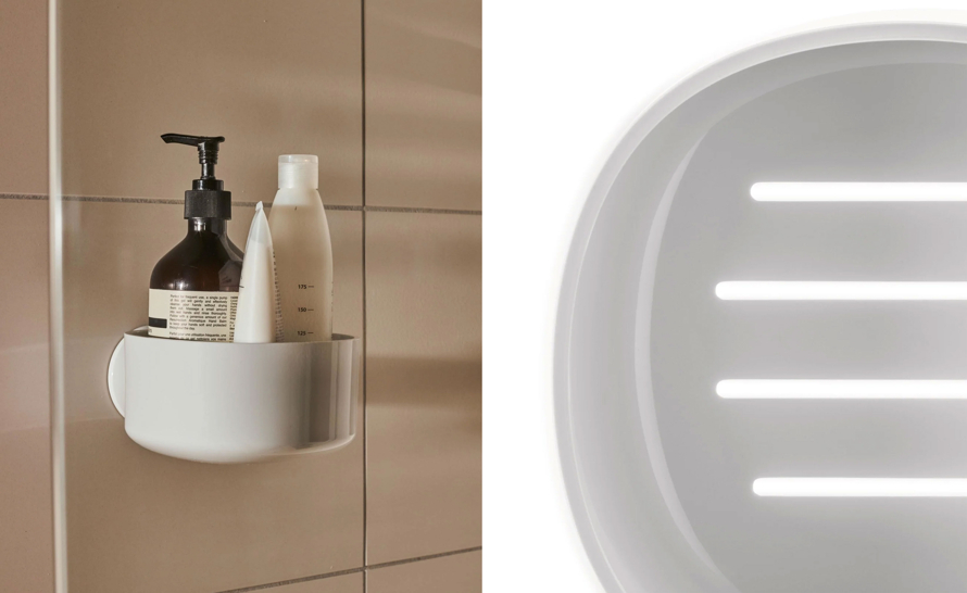 Birillo Shower/Bathroom Caddy by Piero Lissoni for Alessi | hive