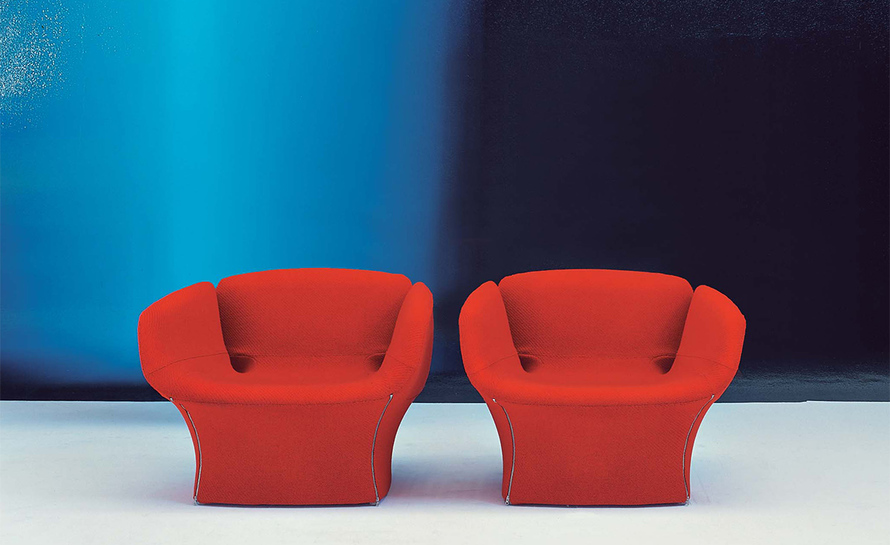 Bloomy Lounge Chairs by Patricia Urquiola for Moroso, 2010s, Set of 2