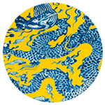 blue china rug  - 