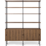 bm0253 cabinet with shelves by Borge Mogensen for Carl Hansen & Son