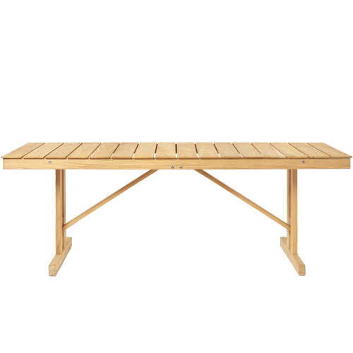 bm1771 outdoor dining table by Børge Mogensen for Carl Hansen & Son