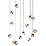 bocci 14.14 fourteen pendant fixture by omer arbel for Bocci
