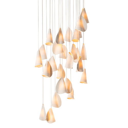 bocci 21.26 random twenty six pendant fixture by Omer Arbel for Bocci