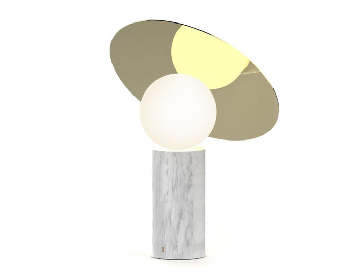 bola disc table lamp