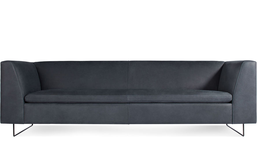 blue dot bonnie leather sofa