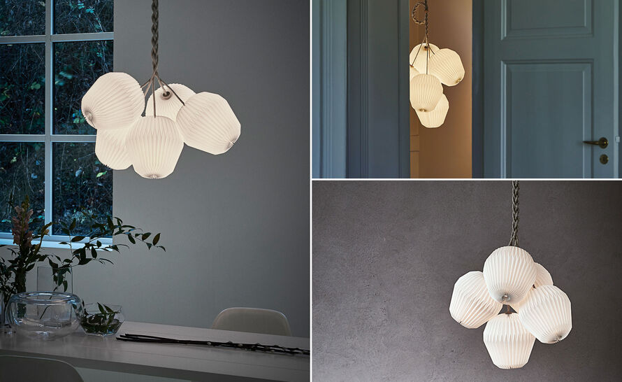 Bouquet 5 Shade Chandelier by Sinja Svarrer Damkjær for Le