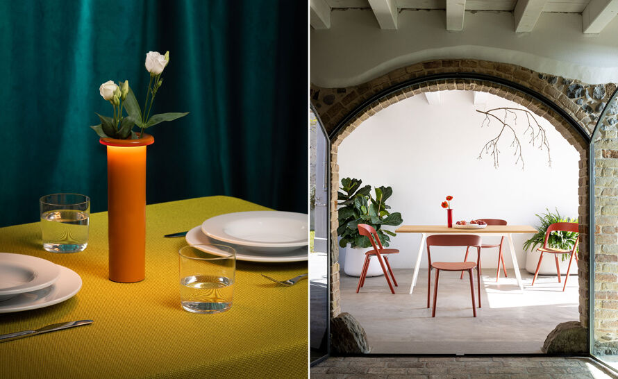 Bouquet Portable Table Lamp by BrogliatoTraverso for Magis | hive