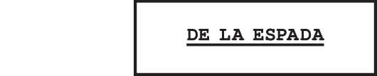 de la espada logo