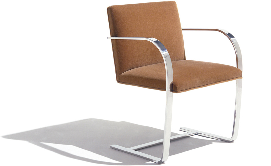 brno chair with flat bar frame