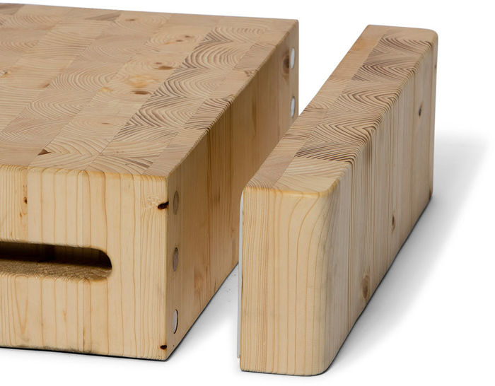 Square Chop Block - The Wooden Palate