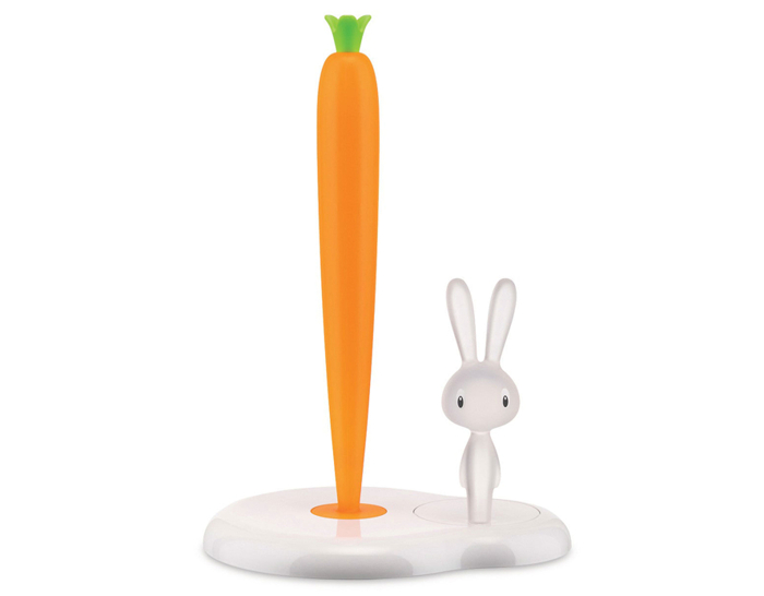 bunny & carrot paper towel holder