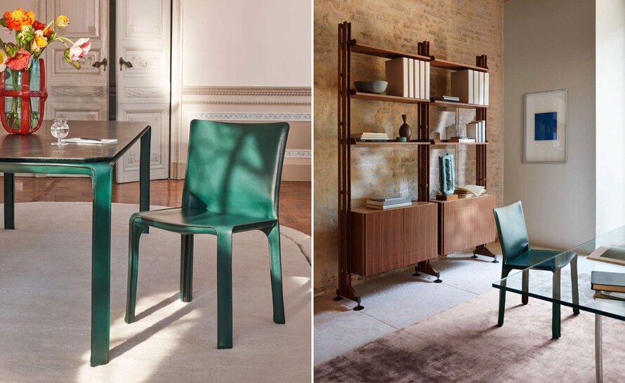 Cab 412 Dining Side Chair by Mario Bellini for Cassina | hive