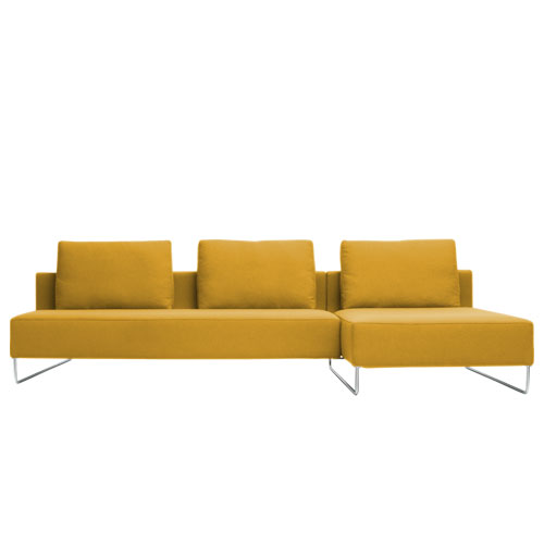 canyon sofa chaise by Niels Bendtsen for Bensen