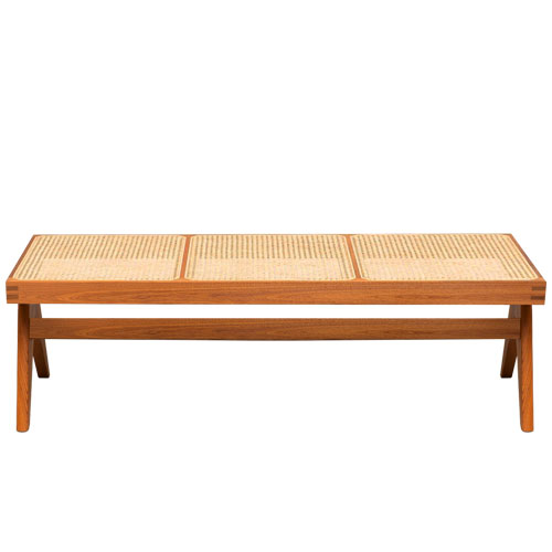 civil bench by Pierre Jeanneret for Cassina