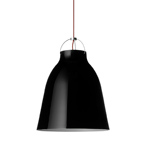 caravaggio high gloss suspension lamp  - 