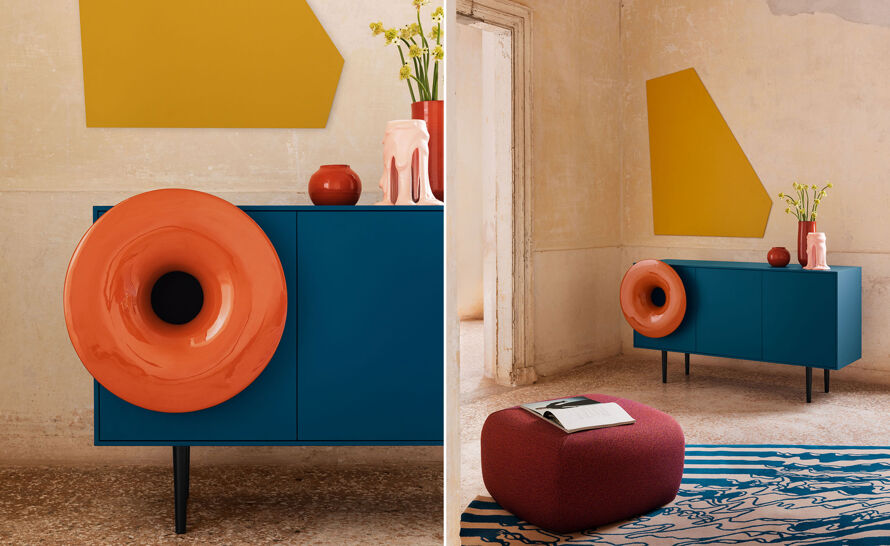 Caruso Speaker Cabinet by Paolo Cappello for Miniforms | hive