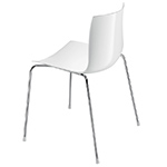 catifa 46 four leg polypropylene side chair by Altherr & Molina Lievore for Arper