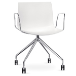 catifa 53 polypropylene chair with trestle base - Altherr & Molina Lievore - Arper
