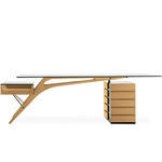 cavour desk by Carlo Mollino for Zanotta