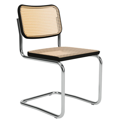 cesca chair with cane by Marcel Breuer for Knoll