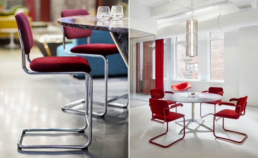 cesca chair upholstered | hive
